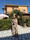 Batik Desen Keten Takım Kahve