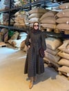 EKOSELİ ELBİSE HAKİ YEŞİL KAHVE 