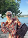 Kırmızı Çizgili Elbise 
