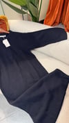 Lacivert triko elbise 40-42 