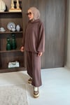 Oysho Basic Takım  Kahve 575546