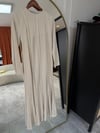 Oysho bej elbise 36-38 