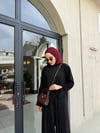 Piliseli Pantolon Gömlek Takım siyah