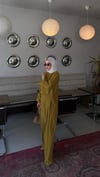 Piliseli Pantolon Gömlek Takım Yağ Yeşili