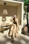 ŞAL KETEN KIMONO TAKIM