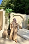 ŞAL KETEN KIMONO TAKIM