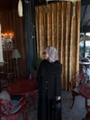 Şal Yaka Acı Kahve Etekli Takım