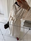 Soft Çizgili Elbise 