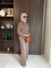 Taş Detaylı Oysho Takım Sütlü Kahve