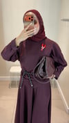 Twist Bordo Eşofman Üst Etek Takım 