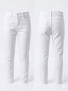 UNİSEX BEYAZ SLİM FİT JEAN PANTOLON 