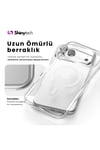 Apple iPhone Uyumlu Animasyonlu MagSafe Şeffaf Slim Sararmayan Kılıf Şeffaf - ShinyTECH