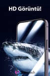 Apple iPhone Uyumlu Ekstra Dayanıklı Antistatik Ekran Koruyucu 9H Şeffaf - ShinyTECH