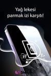 Apple iPhone Uyumlu Ekstra Dayanıklı Antistatik Hayalet Ekran Koruyucu 9H Şeffaf - ShinyTECH