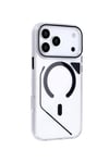 Apple iPhone Uyumlu Line MagSafe Şeffaf Kılıf Siyah - ShinyTECH