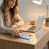 Apple iPhone Uyumlu PrismEdge MagSafe Şeffaf Kılıf – Lazer Optik Rainbow Yansımalı Şeffaf - ShinyTECH