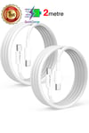 Apple iPhone Uyumlu Şarj Kablosu USB-C to USB-C Type-C (2m) - ShinyTECH