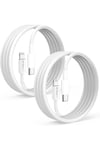 Apple iPhone Uyumlu Şarj Kablosu USB-C to Lighting (1m) Beyaz - ShinyTECH