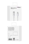 Apple iPhone Uyumlu Şarj Kablosu USB-C to Lighting (2m) Beyaz - ShinyTECH