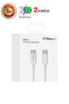 Apple iPhone Uyumlu Şarj Kablosu USB-C to USB-C Type-C (2m) - ShinyTECH