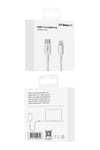 Apple iPhone Uyumlu Şarj Kablosu USB-C to Lighting (1m) Beyaz - ShinyTECH