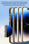 Apple iPhone Uyumlu Şeffaf Buzlu Gold Magsafe Kılıf Pembe - ShinyTECH
