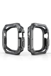 Apple Watch Uyumlu Armor Kasa Koruyucu Siyah - ShinyTECH