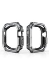 Apple Watch Uyumlu Armor Kasa Koruyucu Soft Siyah - ShinyTECH