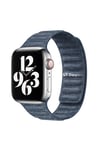Apple Watch Uyumlu Baklalı Denim Loop Kordon Lacivert - ShinyTECH