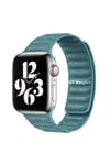 Apple Watch Uyumlu Baklalı Denim Loop Kordon Turkuaz - ShinyTECH