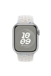 Apple Watch Uyumlu Delikli Spor Loop Kordon Beyaz - ShinyTECH