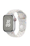 Apple Watch Uyumlu Delikli Spor Loop Kordon Beyaz - ShinyTECH