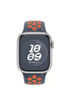 Apple Watch Uyumlu Delikli Spor Loop Kordon Ateş Mavisi - ShinyTECH