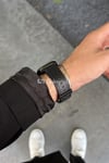 Apple Watch Uyumlu Hakiki Deri Kordon Siyah - ShinyTECH