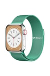 Apple Watch Uyumlu Milano Loop Çelik Hasır Kordon Açık Yeşil - ShinyTECH