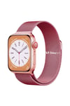 Apple Watch Uyumlu Milano Loop Çelik Hasır Kordon Barbie Pembe - ShinyTECH