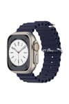 Apple Watch Uyumlu Ocean Loop Kordon Derin Mor - ShinyTECH