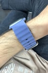 Apple Watch Uyumlu Ocean Loop Kordon Koyu Mor - ShinyTECH