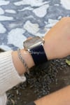 Apple Watch Uyumlu Trail Loop Kordon Siyah - ShinyTECH