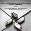 Shinytech ST69 TWS Kablosuz Bluetooth Kulaklık Beyaz - ShinyTECH