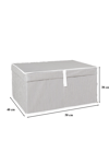 Çok Amaçlı Kutu Maxi Gri 50x40x30cm