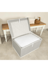 Çok Amaçlı Kutu Mega Gri 60x40x30cm