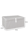 Çok Amaçlı Kutu Mega Gri 60x40x30cm