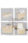 Çok Amaçlı Kutu Mini Kahverengi 40x30x26cm