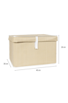 Çok Amaçlı Kutu Mini Kahverengi 40x30x26cm