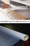 Eva Raflık Kaymaz Dolap İçi Çekmece Raf Örtüsü Kaydırmaz 45 cm X 1 Metre