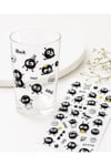 Kendinden Yapışkanlı Kabartmalı Sticker Seti – Sevimli Kömür Emoji Karakterli Dekoratif Çıkartma