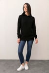 Unisex Kanguru Cepli Kapüşonlu Basic Sweatshirt