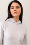 Unisex Kanguru Cepli Kapüşonlu Basic Sweatshirt