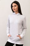Unisex Kanguru Cepli Kapüşonlu Basic Sweatshirt